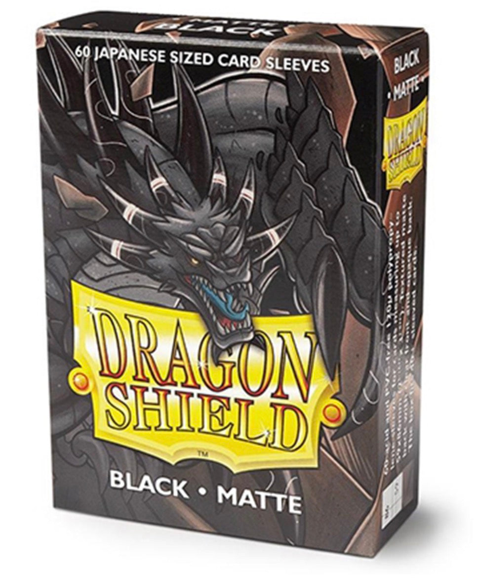 matte black card sleeves Dragon Shield - - Small x60 - Variant:Green Gouging fire display case Pokémon TCG Japanese Sword