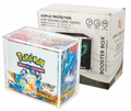 Phoenix Shield - Boite de Rangement - Plexiglas - Protection Acrylique pour Display Pokémon Booster (Fermeture Magnétique)