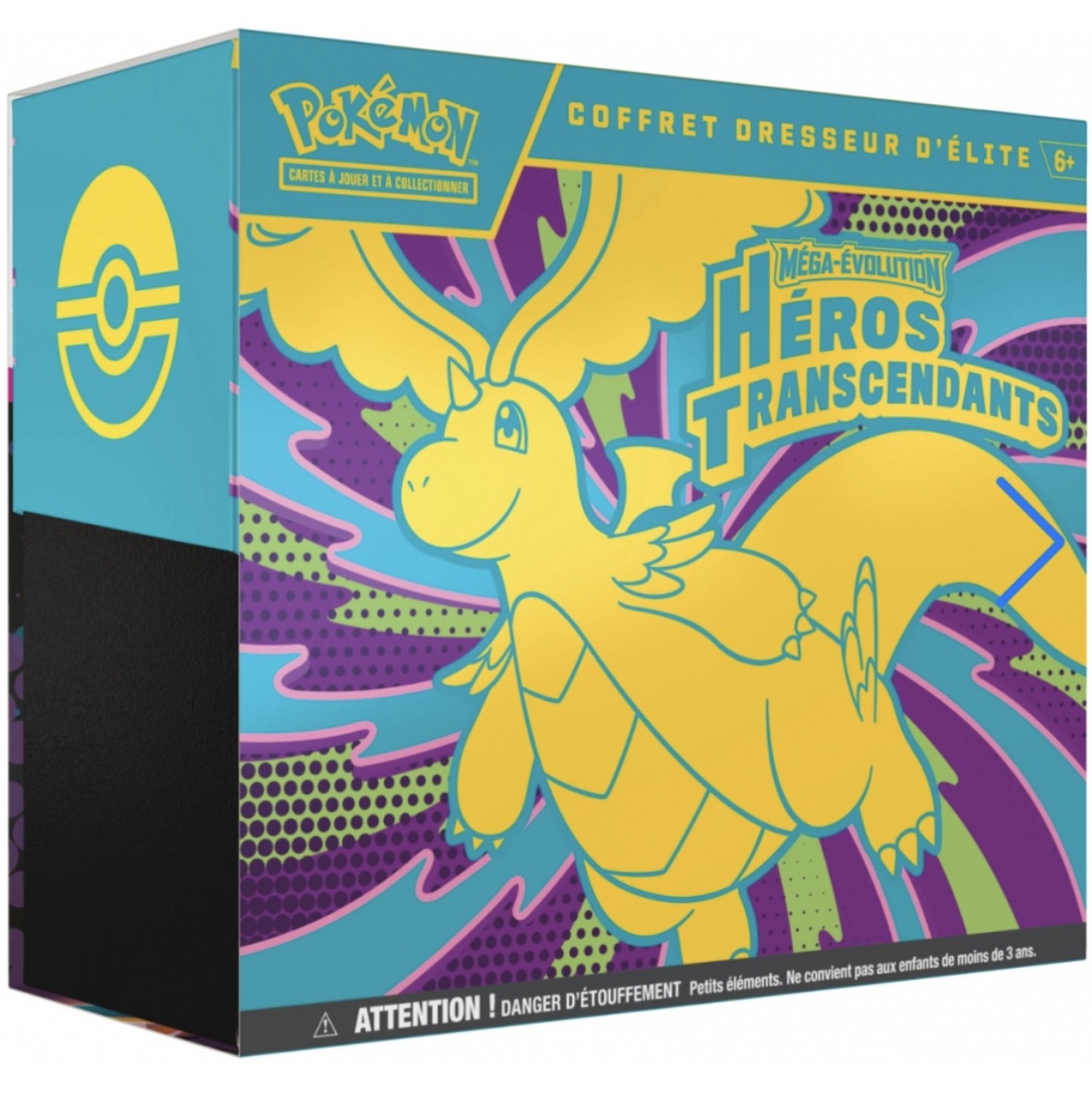 Pokémon - Pokemon - Coffret - 9 boosters - Coffret Dresseur d'Elite - ME02.5 Méga-Évolution - Héros Transcendants