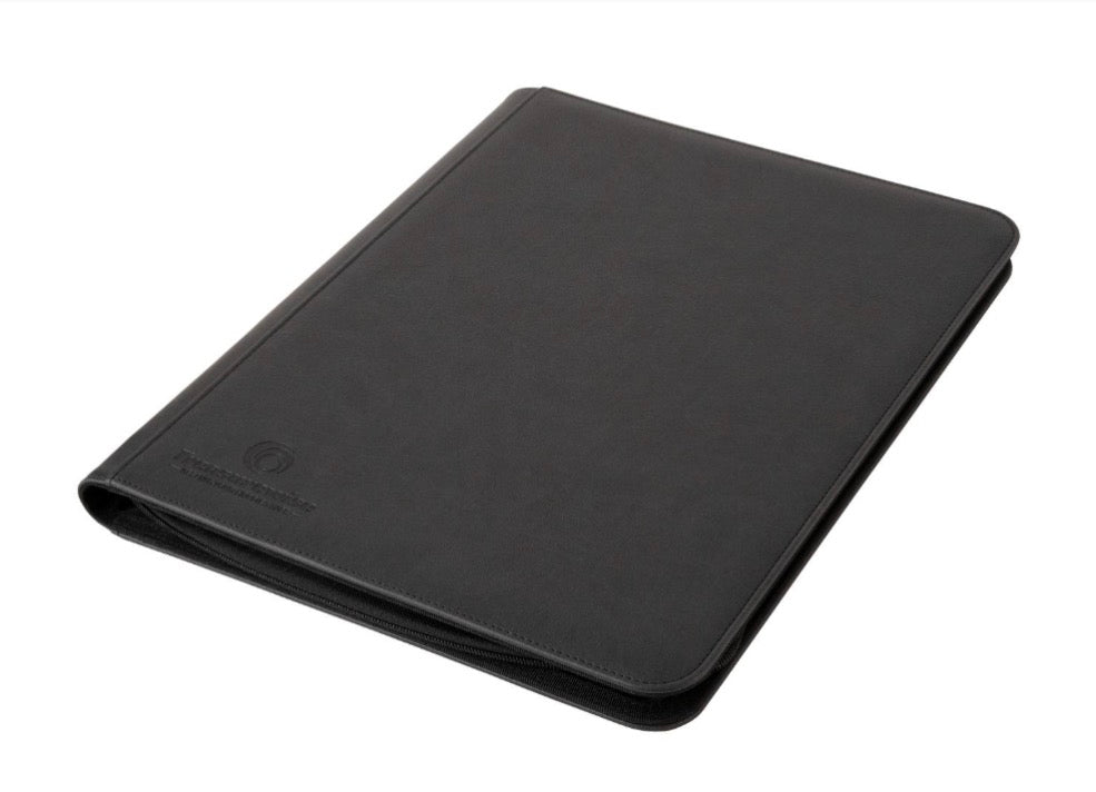 TreasureWise - WiseGuard Zip Toploader Binder 9 cases - Noir