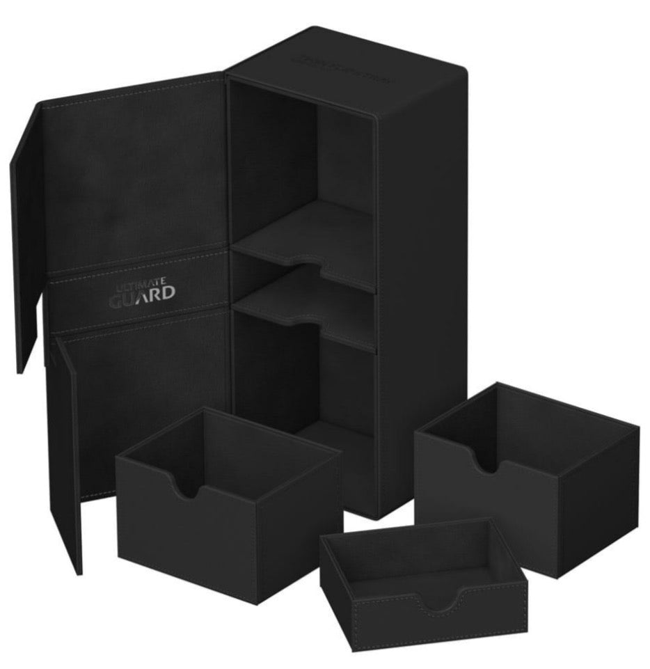 Ultimate Guard - Twin Flip'n'Tray 266+ Xenoskin - Noir
