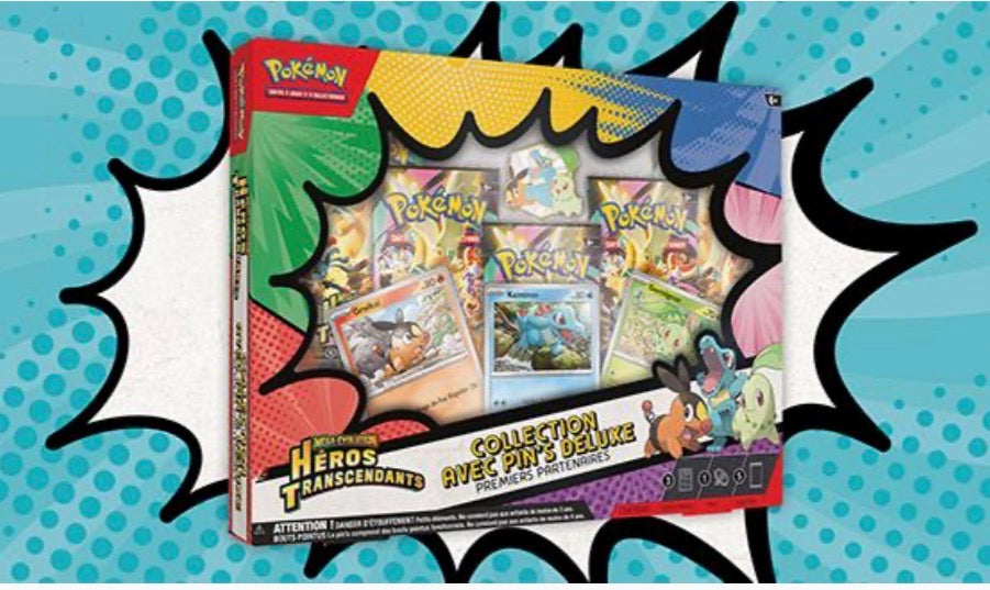 Pokémon - Collection Pin's Deluxe - ME02.5 Héros Transcendants