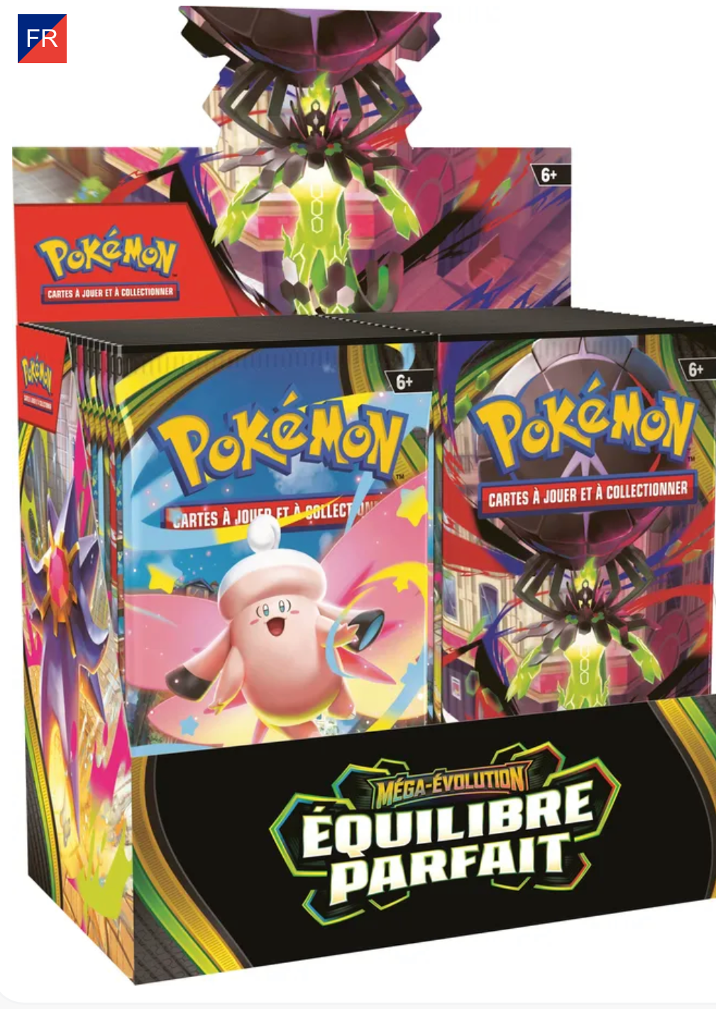 Pokémon JCC : Display de Pack de Booster Méga-Évolution - ME03 Équilibre Parfait (Display x36) - FR