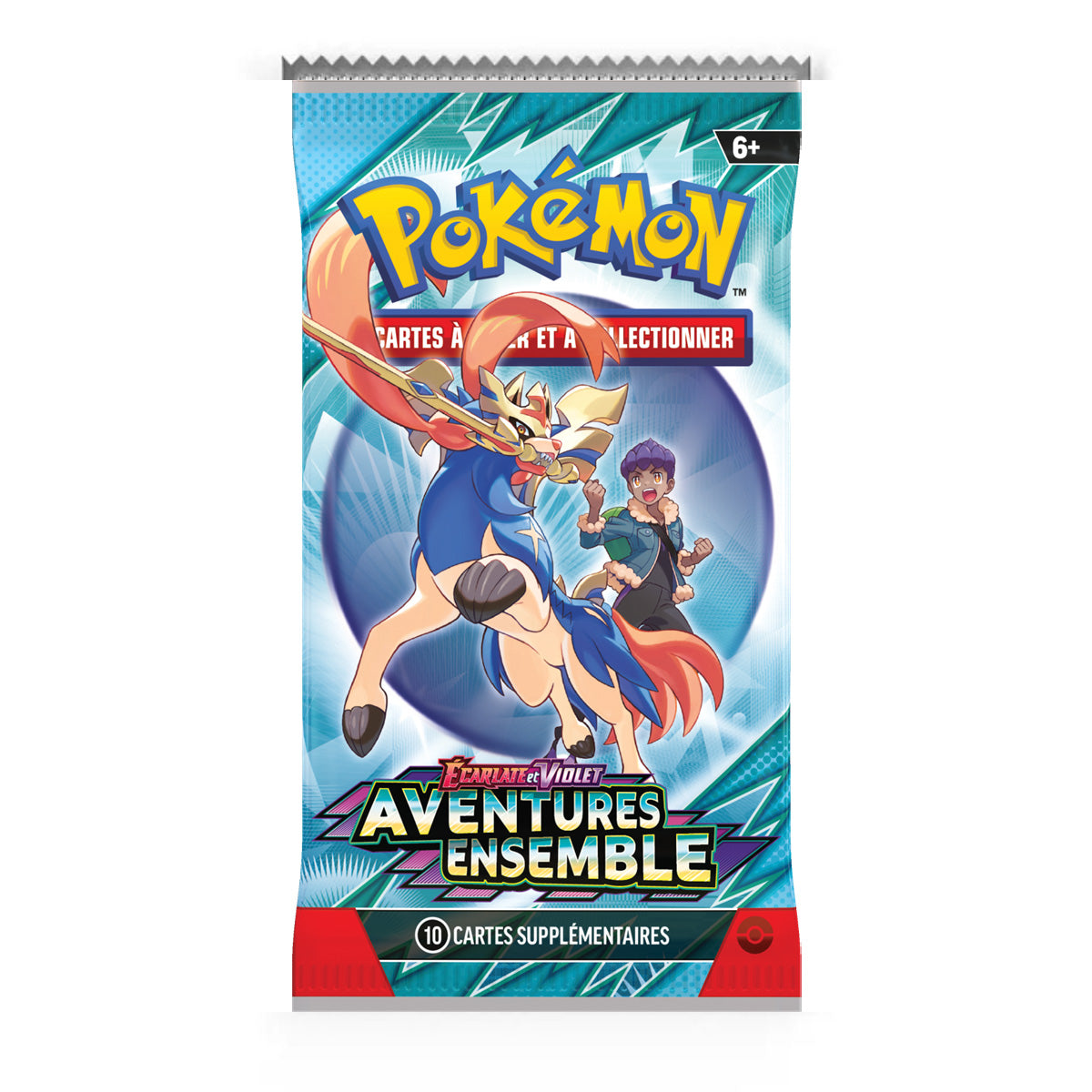 Booster Pokémon – Aventures Ensemble | 10 Cartes Officielles JCC | Écarlate & Violet